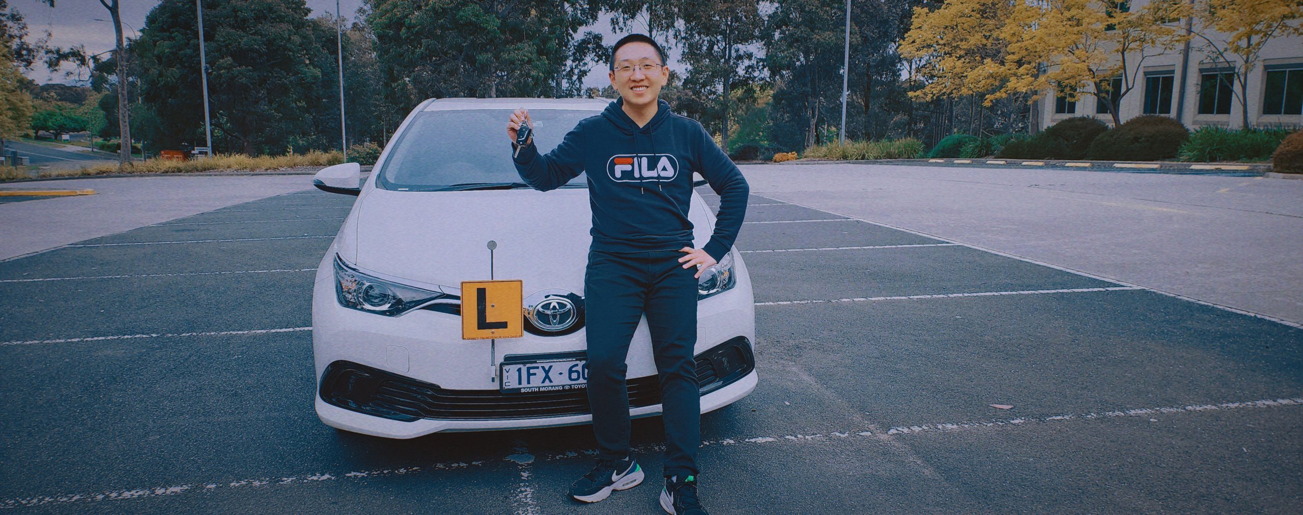 White罗教练与L Car Group 自动挡教练车